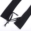 Transition Sexy Zone Black Sheer Mesh Sexy Temperament Split Long Dress Hot Spring Bikini Blouse Pure Desire Style