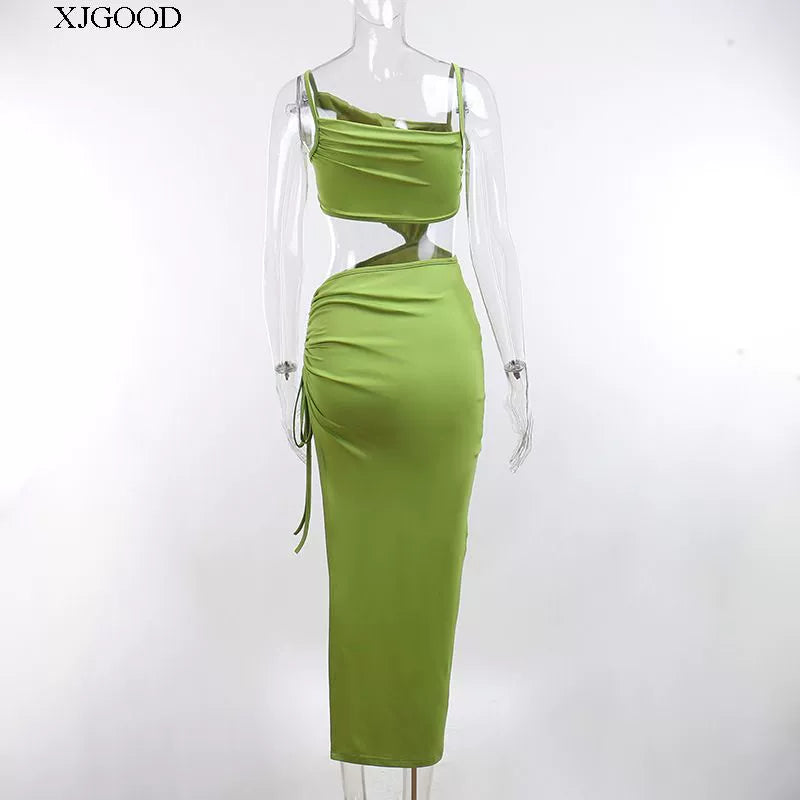 Party Split Maxi Irregular Split Dress Party Irregular Slit Dress