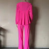 Two Piece Set Women Tracksuit Set Dashiki African Spring Summer Work Elegant Long Sleeve Top Pants Set Party Suit Matching Sets