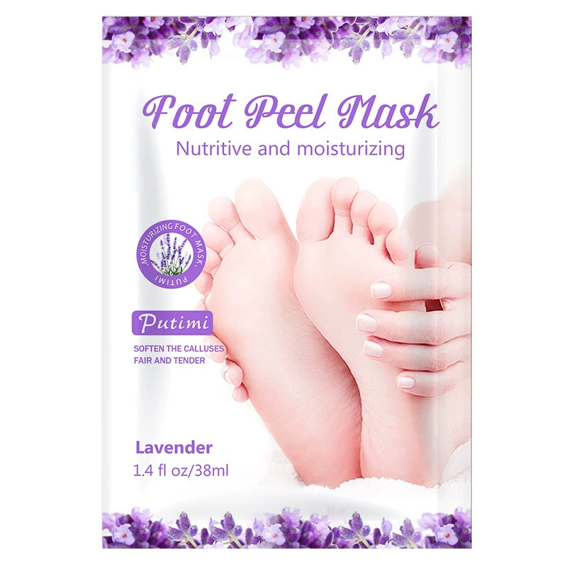 Lavender Foot Mask Exfoliating Socks 1 Pairs Lavender Foot Mask Exfoliating