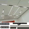 Honeycomb Large Board Integrated Ceiling Led Grille Lamp 3.5 Embedded 3.7 Floodlight Track Dedicated Headless Lamp