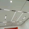 Honeycomb Large Board Integrated Ceiling Led Grille Lamp 3.5 Embedded 3.7 Floodlight Track Dedicated Headless Lamp