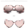 New Love Heart Shaped Polarized Sunglasses Women Fashion Cute Retro Vintage Gradient Sun Glasses UV400 Protection Unisex Eyewear