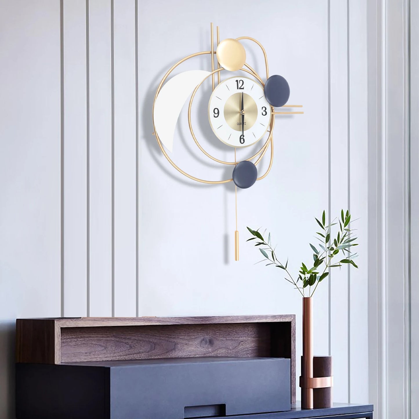 Creative Wall Clock Hanging Clocks Art Hanging Clocks For Living Room Modern Home Decor 3D Mute