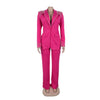 Customized 2 Piece Women Sets Plus Size Dashiki African New Arrival Matching Two Pieces Sets Blazer Coat Top Pants Suits Outfits
