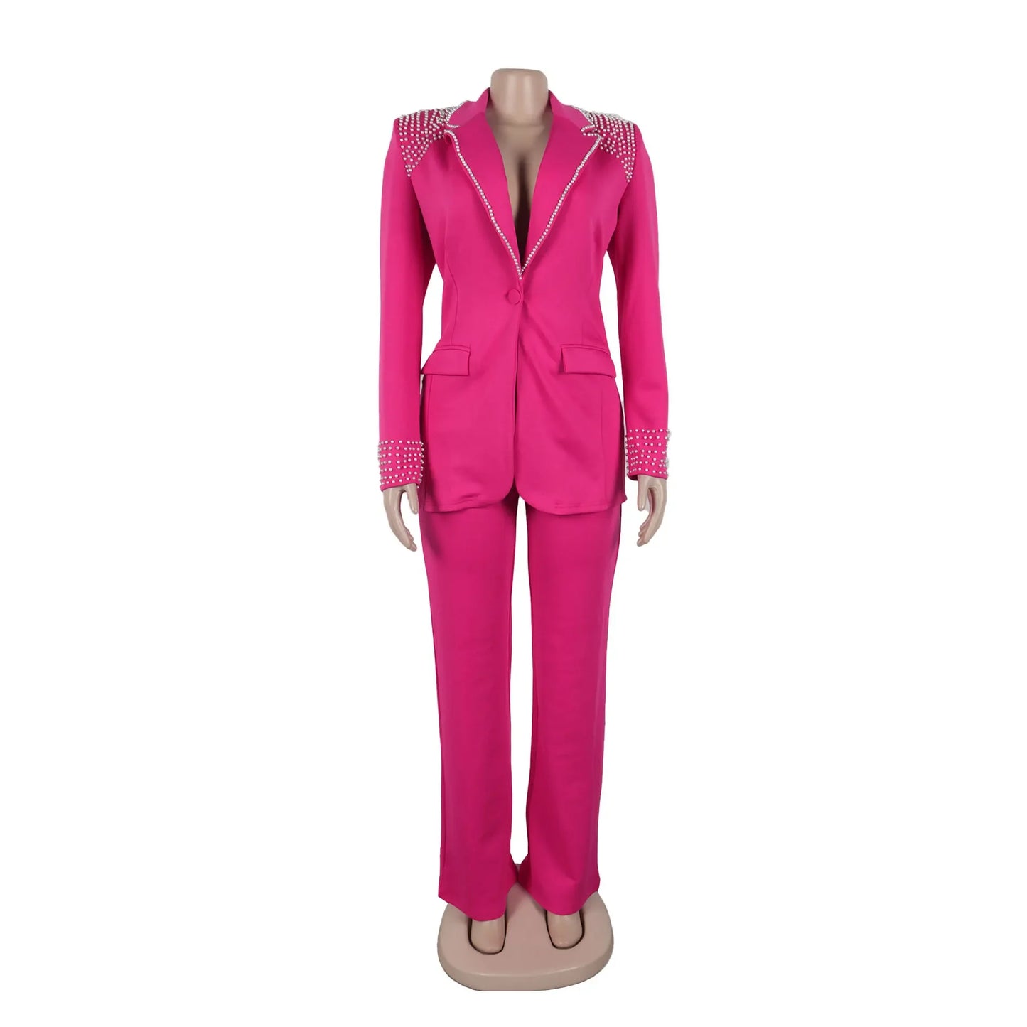 Customized 2 Piece Women Sets Plus Size Dashiki African New Arrival Matching Two Pieces Sets Blazer Coat Top Pants Suits Outfits