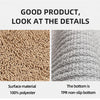 3-piece bathroom chenille floor mat, absorbent anti slip bathroom carpet, bathroom U-shaped foot mat, toilet lid, TPR anti slip