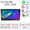 For Fiat 500 2016 2017 2018 2019 Car Multimedia Carplay Android Auto GPS stereo Radio Video Palyer 10 Inch Head Unit