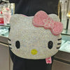 Hello Kitty Diamond Bag Sanrio Cute Cartoon lipstick bag  Fashion Girl Messenger Bag Handmade Diamond Inlaid Handbag Girl Gifts