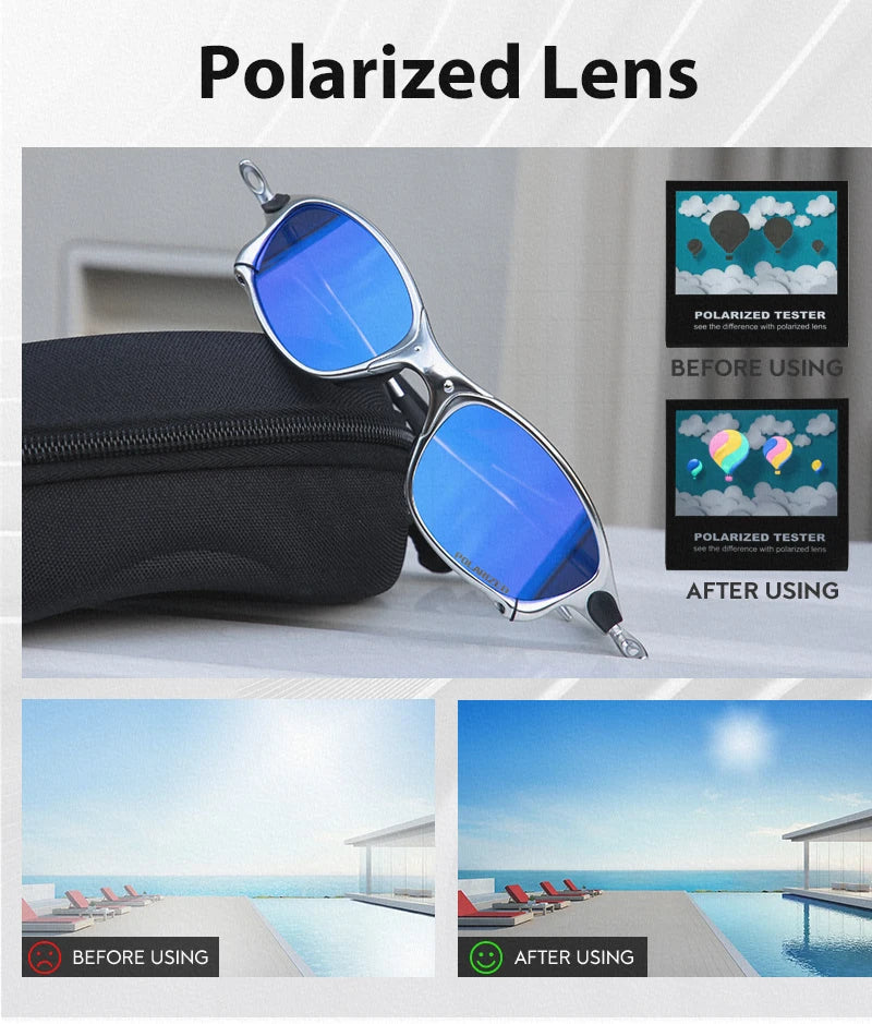 Polarized Sunglasses Men Cycling Fishing Driving Glasses Outdoor Sports UV400 Sun Glasses Eyewear Male Women Goggles