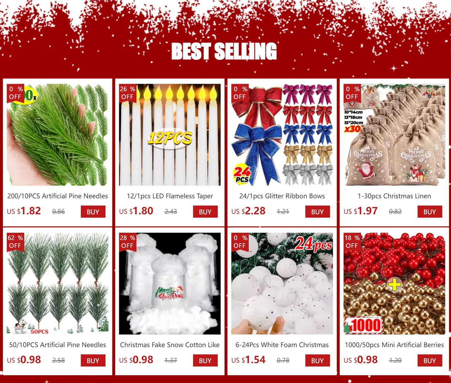 Christmas Fake Snow Cotton Like Artificial White Snow Fluffy Fiber Stuffing Snow Covering for Winter Christmas Tree Decoration
