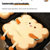 1pc Simulation Bread Toast Cushion Stuffed Memory Foam Pillow Sofa Chair Decor Seat Cushion Cute Student Chair Pad