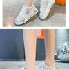 2024 Autumn New Luxury Women's Sports Shoes Cartoon Water Diamond Women's Shoes Luxury Fashion Flat Casual Shoes zapatos mujer