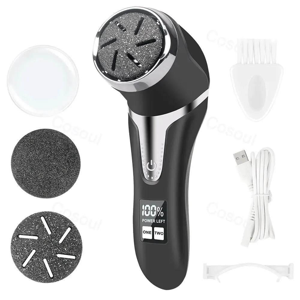 Pedicure Tools Professional Electric Foot Dead Skin Remover Feet Scrubber Callus Remover for Feet File Exfoliating Heels Grinder