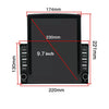 For Tesla Style 2 Din Android 14 Car Radio For Nissan Hyundai Kia Toyota Multimedia Video Player Navi Stereo Carplay Mirror link