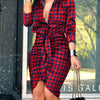 Long Sleeve Elegant Skinny Office Lady Mini Dress For Women Sexy deep V-neck Black Package Hip Bodycon Dresses Casual Robe