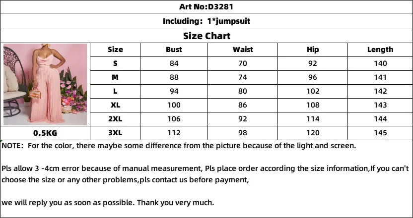 Jumpsuits Women One Piece Pleated Slim Party Night White Overalls Sexy Sling Sleeveless Wide Leg Long Pants High Waist Rompers