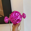 Acrylic Evening Clutch Bag For Women Luxury Shoulder Bag Handbag And Crossbody Bags Party Prom Wedding Shiny Candy Design Purse