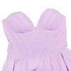 Mingmingxi Summer Wedding Guest Dresses for Women 2024 New Arrivals Purple Corset Sexy Dress Mini Elegant Fit and Flare Dress