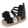 Summer Cool Baby Girl Sandals Fashion Newborn Sandal Idyllic Flower Soft Anti-slip Toddler Rubber Sole Comfortable Shoes