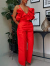 Wmstar Women's Two Piece Set V Neck  Solid Short Sleeve Office Lady Summer Office Lady Sexy Matching Suit Wholesale Dropshipping