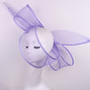 New Black Fascinator Wedding Pillbox Hat Women Elegant Fascinator Hats Hair Clip Church Ladies Party Headpiece Fashion Headwear
