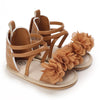 Summer Cool Baby Girl Sandals Fashion Newborn Sandal Idyllic Flower Soft Anti-slip Toddler Rubber Sole Comfortable Shoes