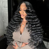 Alimice Cheap Price 4x4 Lace Closure Loose Deep Wave Human Hair Wig Glueless Transparetn Lace Closure Human Hair Wig 4x4