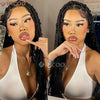 36 Inches Synthetic Lace Braided Wigs Butterfly Braids Lace Wig For Black Women Braid Wigs On Sale Clearance Box Braids Lace Wig