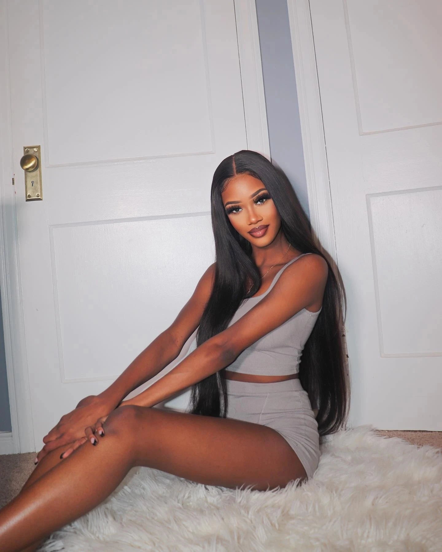28 30 Inch 6x4 4x4 Pre-Cut Glueless Wig Human Hair Ready To Wear Straight Glueless Wigs Pre-Plucked Top Brazilian Wigs for Women