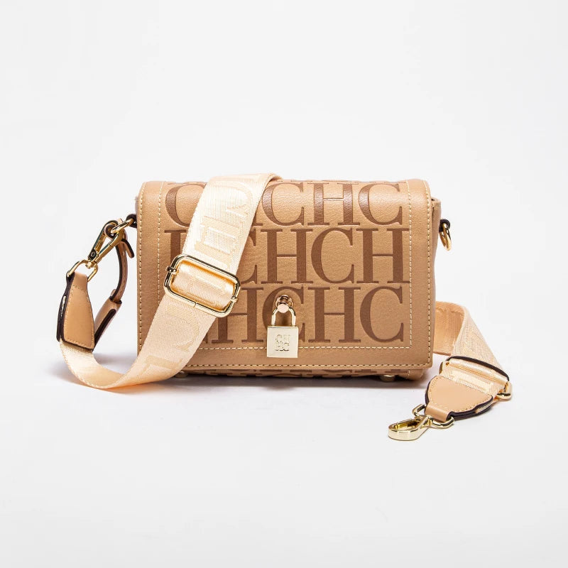 Fashionable Classic Light Luxury Design Exquisite Craftsmanship Women's New Shoulder Bag Letter PU Material Crossbody Bag