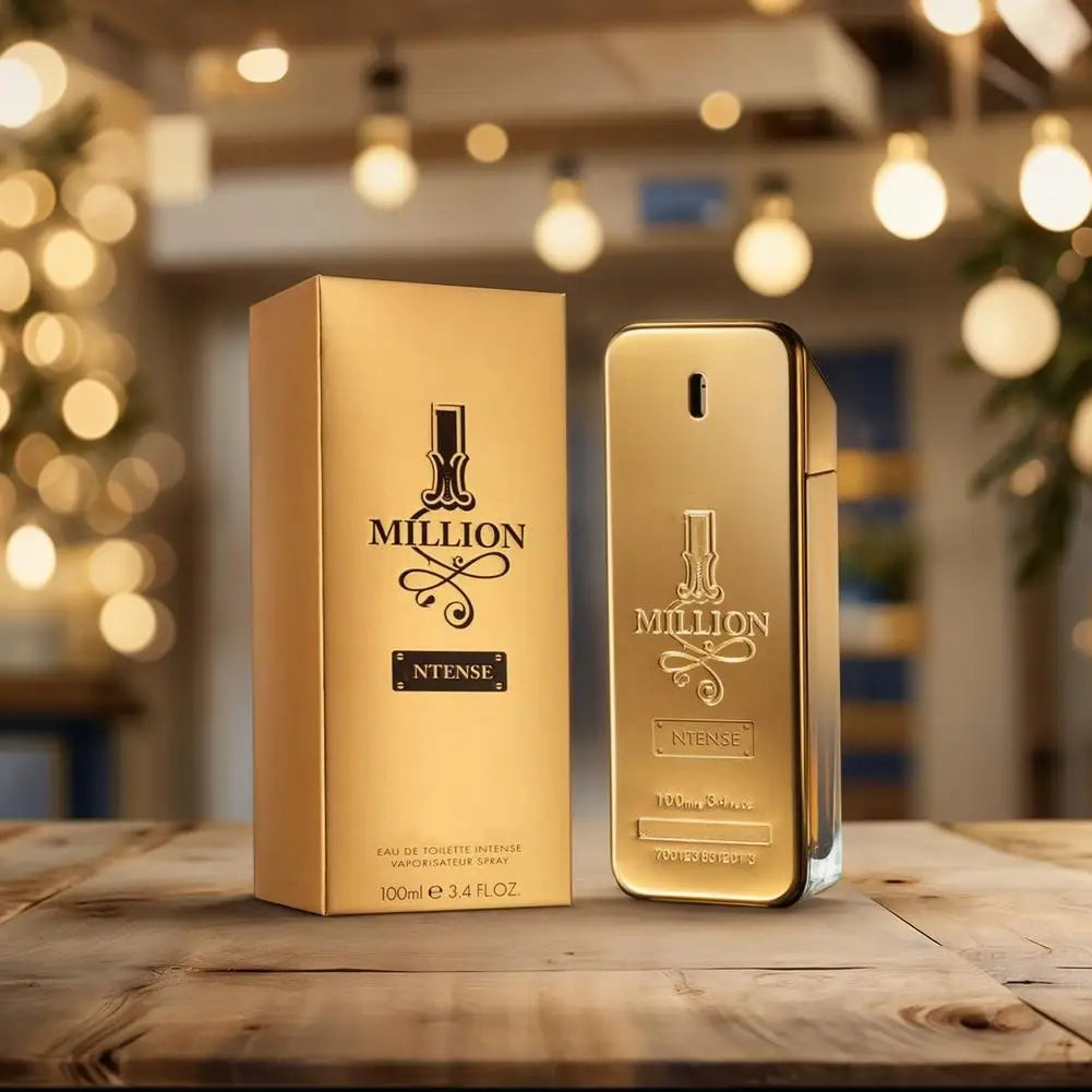50/100ml Perfume Golden Million Gold Brick Extrait - Men's Long-Lasting Woody Perfume Men's Perfume Pray Fragrance
