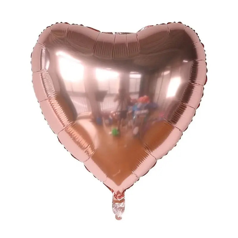 Big Heart Balloon 75cm Red Heart Shape Air Party Balloons Valentines Day Wedding Love Decorations Marriage Supplies Foil Balloon