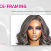 Salt and Pepper Loose Wave Lace Front Bob Wig Human Hair Side Part  5x5 HD Closure Lace Wig Ready To for Black Women