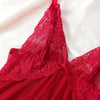 Sexy Summer Open Bra Deep V-neck Pajamas Women's Fashion Cute Lingerie Clothing Soothing Soft Sleeveless Mini Thongs Skirt Set