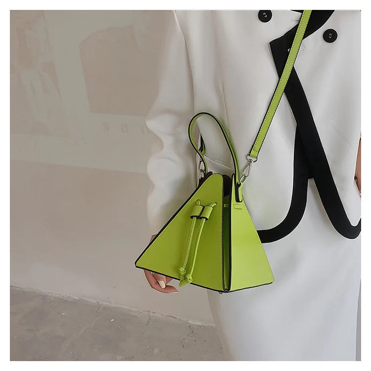 Fashion Ladies Shoulder Bags Handbag Sense of luxury Women Bags High quality Leather Crossbody Bag Designer Female Triangle Bags
