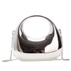 Luxury Designer Evening Clutch Clear Acrylic Women Handbags Fashion Shoulder Bag Half Moon Wedding Purses Party Tote Ladies 2025