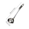 Stainless Steel Colander Spoon Soup Colander Kitchen Gravy Oil Soup Fat Separator Yogurt Oil Skimmer Spoon Kitchen Accessories