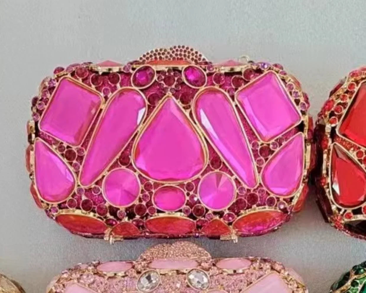 Women Rhinestone Evening Bags Luxury Designer Handbags Crystal Banquet Party Bags Fashion Dress Stone Bag Shiny Dinner Clutch