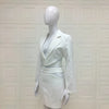 sets for women 2 pieces Sexy Lapel Long Sleeve Jackets + High Waist Hollow Out Skirts Set 2024 Woman Clothes Women's Suits