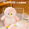 Funny Fuzzy Penguin Slippers Girls Novelty Indoor Shoes Women Soft Furry Slippers Female Plush Home Shoes Animal Flip Flops