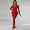 Sexy Mesh Patchwork Sheer Night Club Bodycon Jumpsuit for Women See Through One Piece Rompers Clubwear Party Birthday Outfits