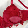 Midnite StarSolid Wireless Sexy Simple Push Up Bra Lace Floral Adjusted Bralette Lingerie Comfort Breathable Bras For Women