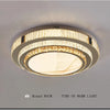 Luxury Ceiling Chandelier Gold Modern Led Lights Home Decor K9 Crystal Lustre for Living Room Bedroom Bathroom Home Appliance