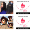 Human Hair Dreadlocks Loc Extensions Kinky Straight 100% Human Hair Dreadlocks Extensions 100% Human Hair Dreadlock Extensions