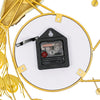 Luxury Peacock Wall Clock Metal 3D Art Decoration Wall Clock 8.26Inch Silent Quartz Scanning Movement Dining Room Decor