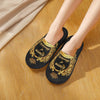 Custom Queen Of Absolutely Everything Gold Baroque Soft Memory Foam House Slippers Women Comfy Warm Anti-skid Sole Slipper