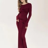 Tossy Female Pleated Sexy Maxi Dress Patchwork Twist Slim Long Sleeve Solid Y2k Autumn Streetwear Dress Women's Bodycon Dress