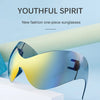 Y2k Oversized Sports Sunglasses Women 2000's Wrap Around Shield Goggle Men 2024 Luxury Brand Trends Punk Sun Glasses Male Oculos