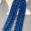 Two Piece Set Women Sleeveless Bandeau Tops Sexy Crop Shirt Button Pant Sets Straight Trousers Pockets Casual Matching Sets